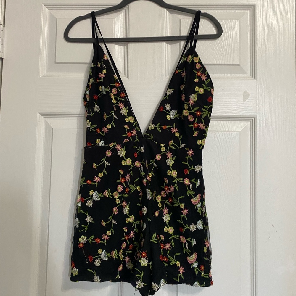 PLT Floral Romper
